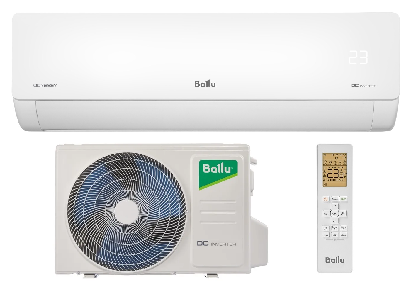 BALLU BSOI-24HN8 Odyssey DC Inverter