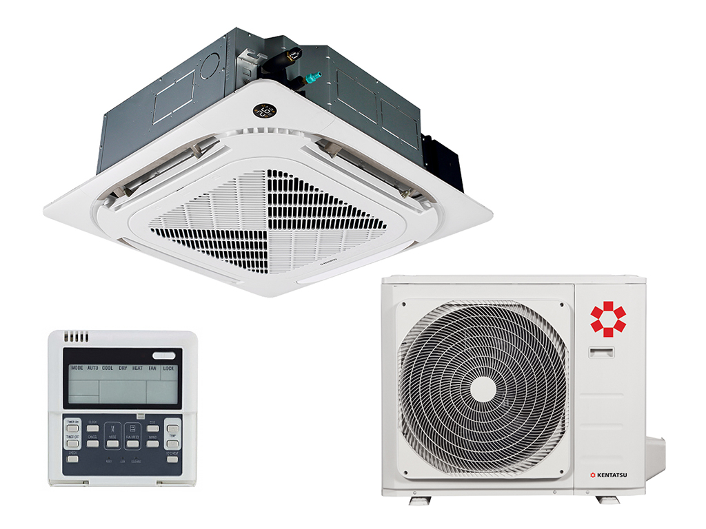 Kentatsu KSVB140HZAN1/1/KSUNB140HZAN3 кассетный кондиционер инвертор 